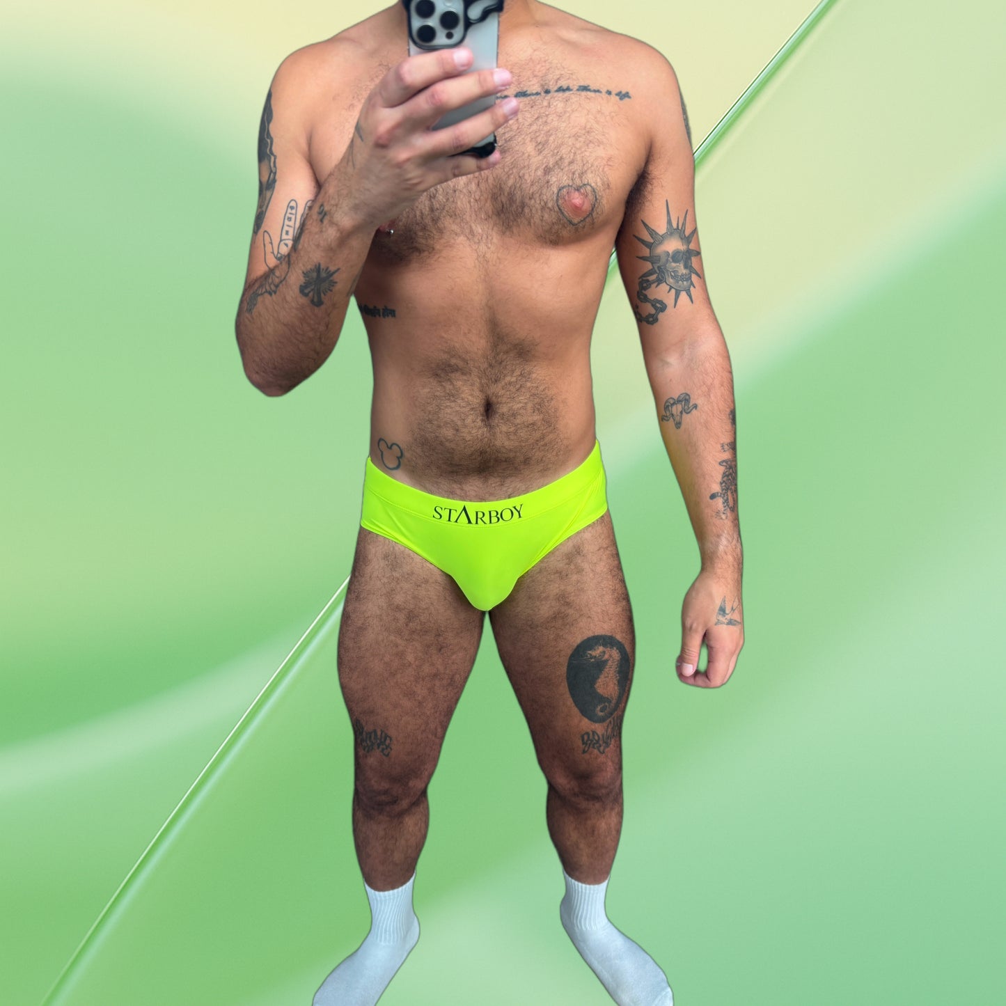 Neon NEBULA Swim Brief