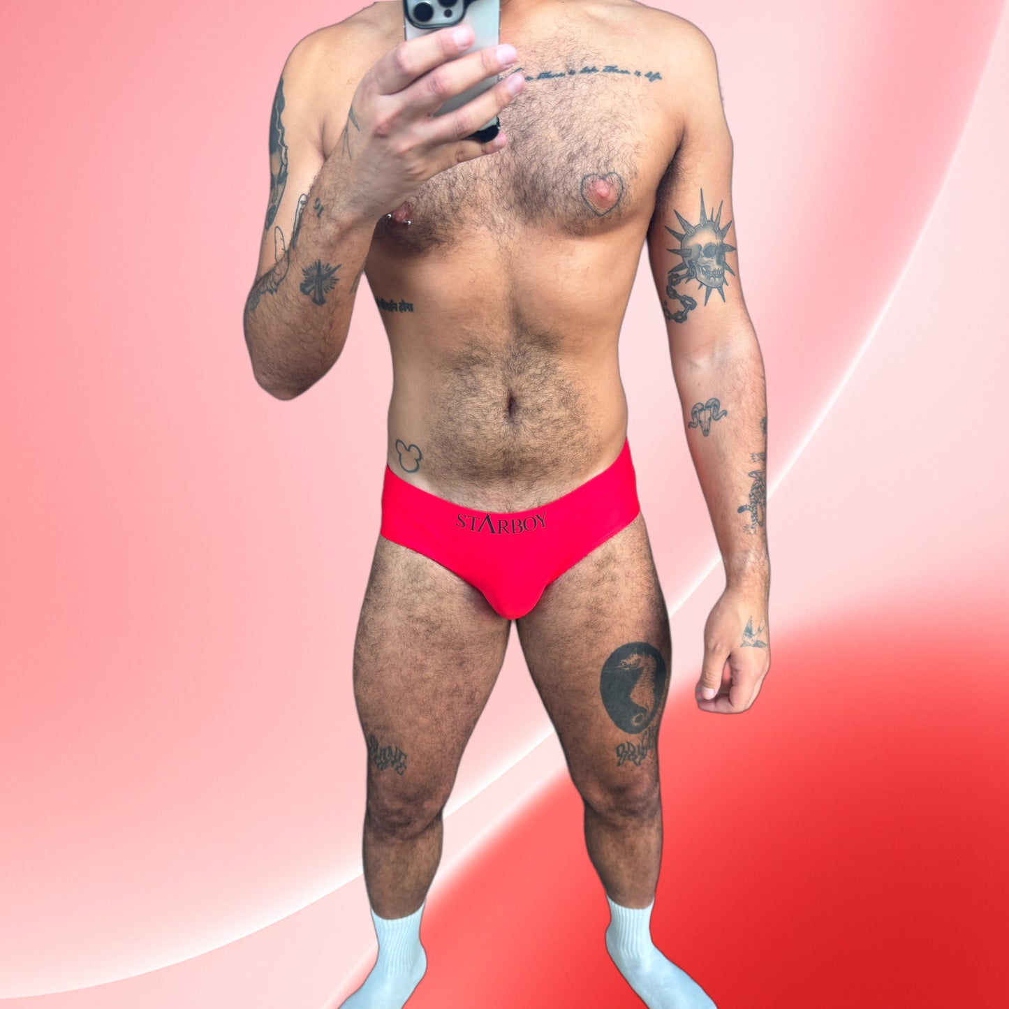 Siren Red NEBULA Swim Brief
