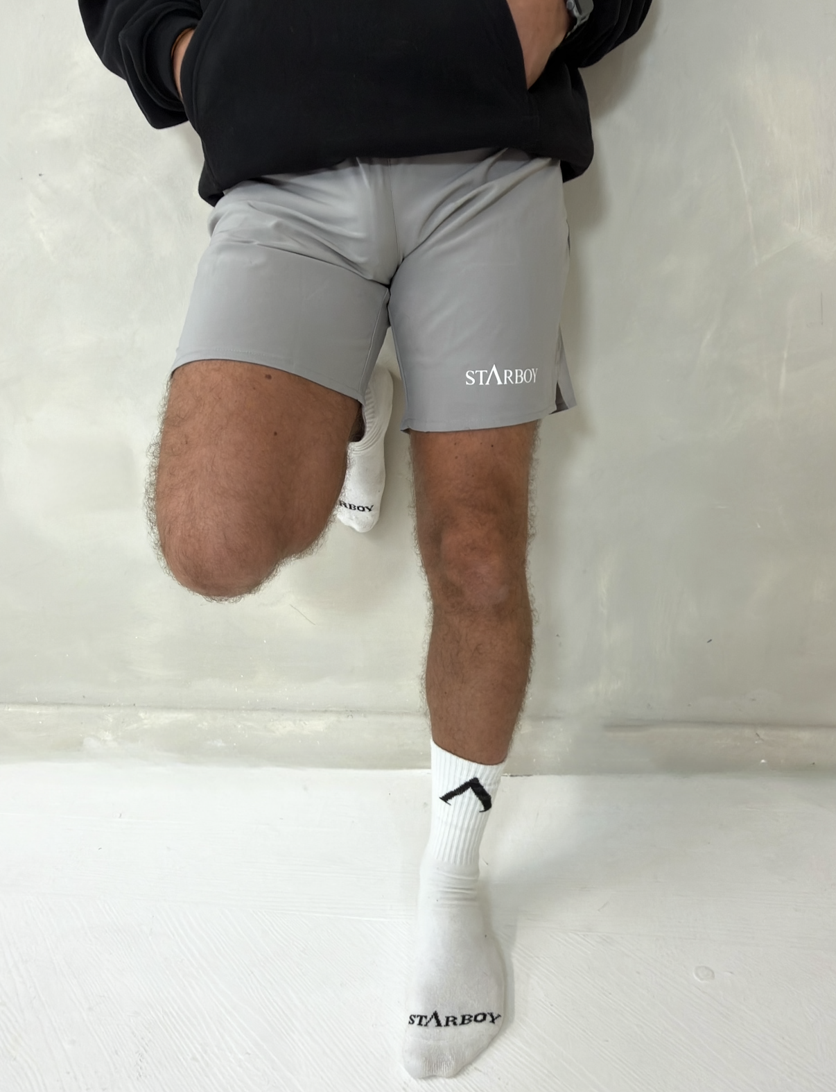 Grey ASTRO Shorts