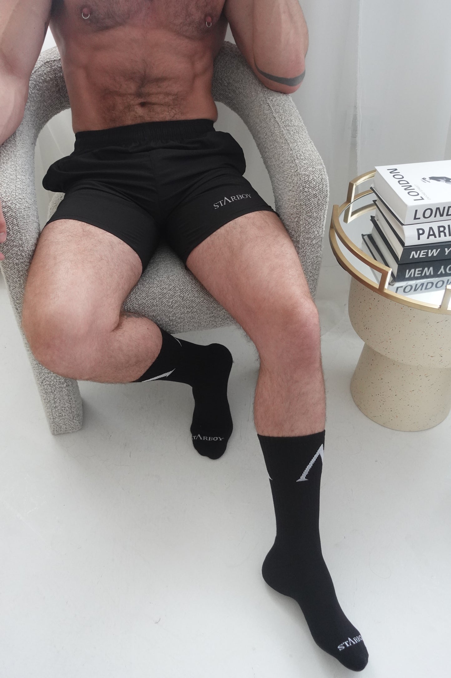 Black ASTRO Shorts