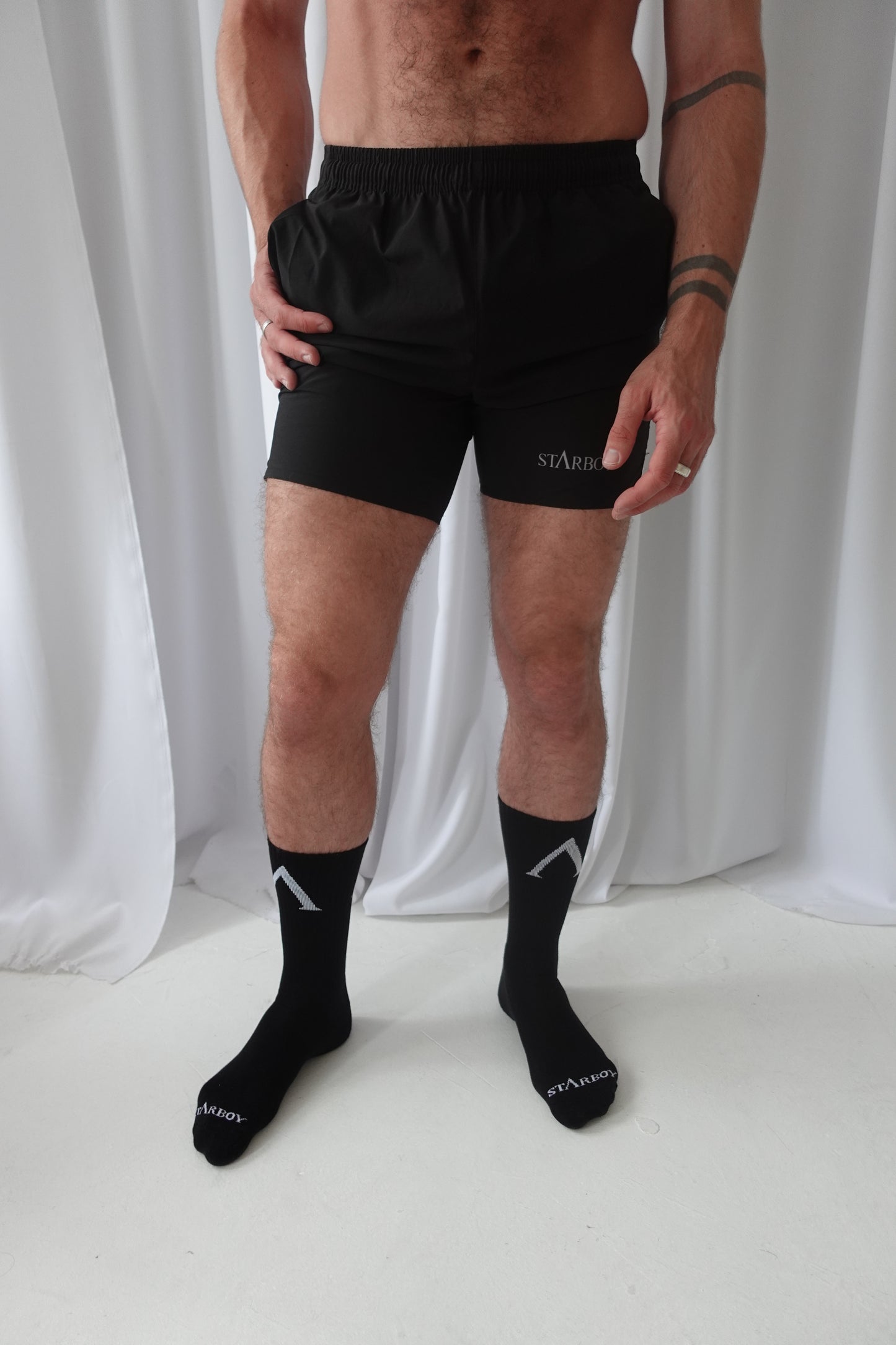 Black ASTRO Shorts