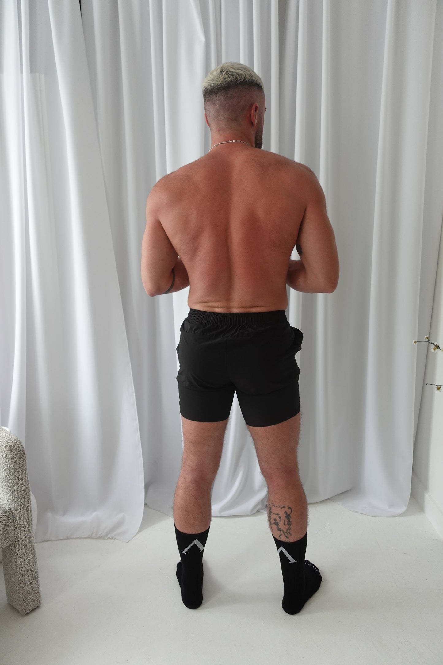Black ASTRO Shorts