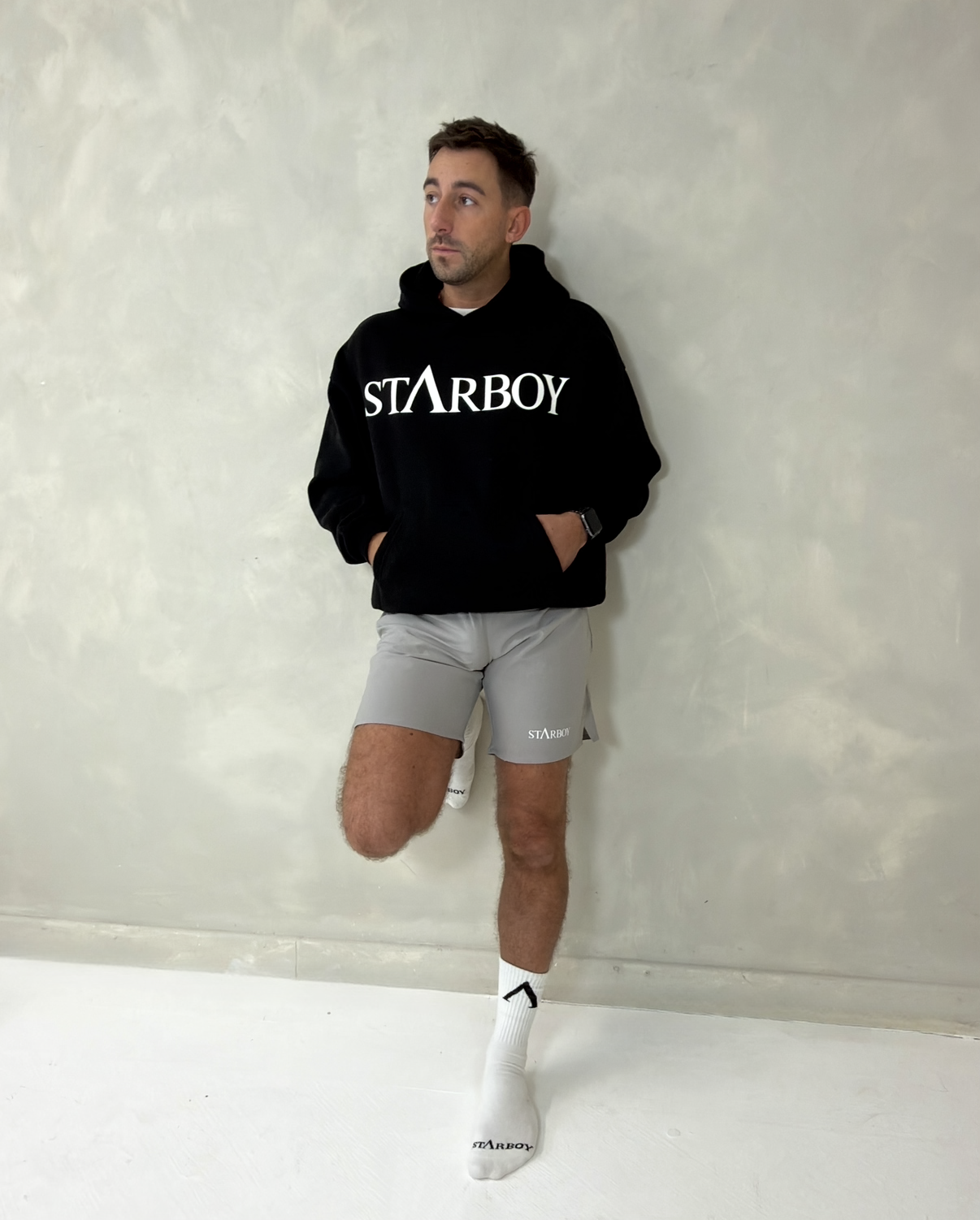 Grey ASTRO Shorts