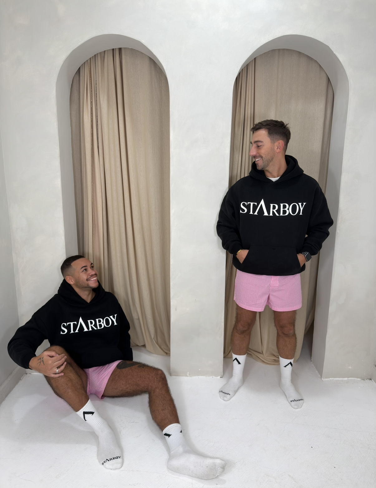 Pink LEO Boxer