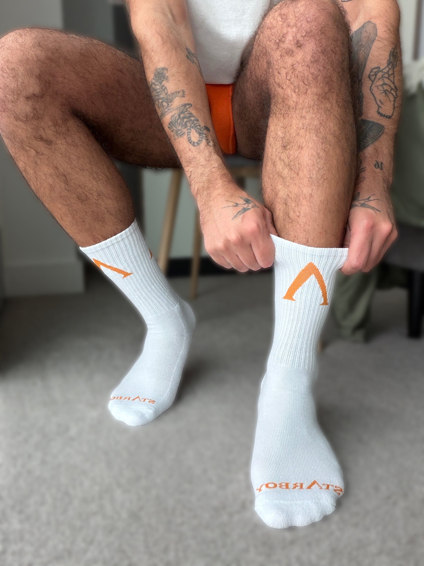 Orange NOVA Socks