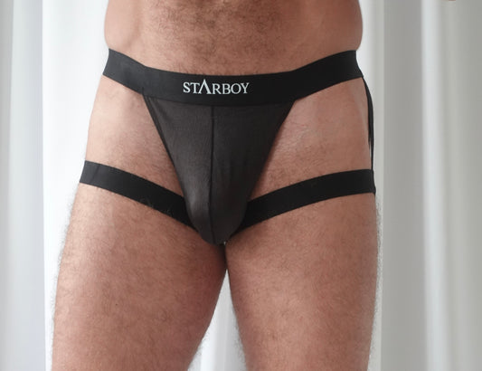 Black ÉTOILE Thong